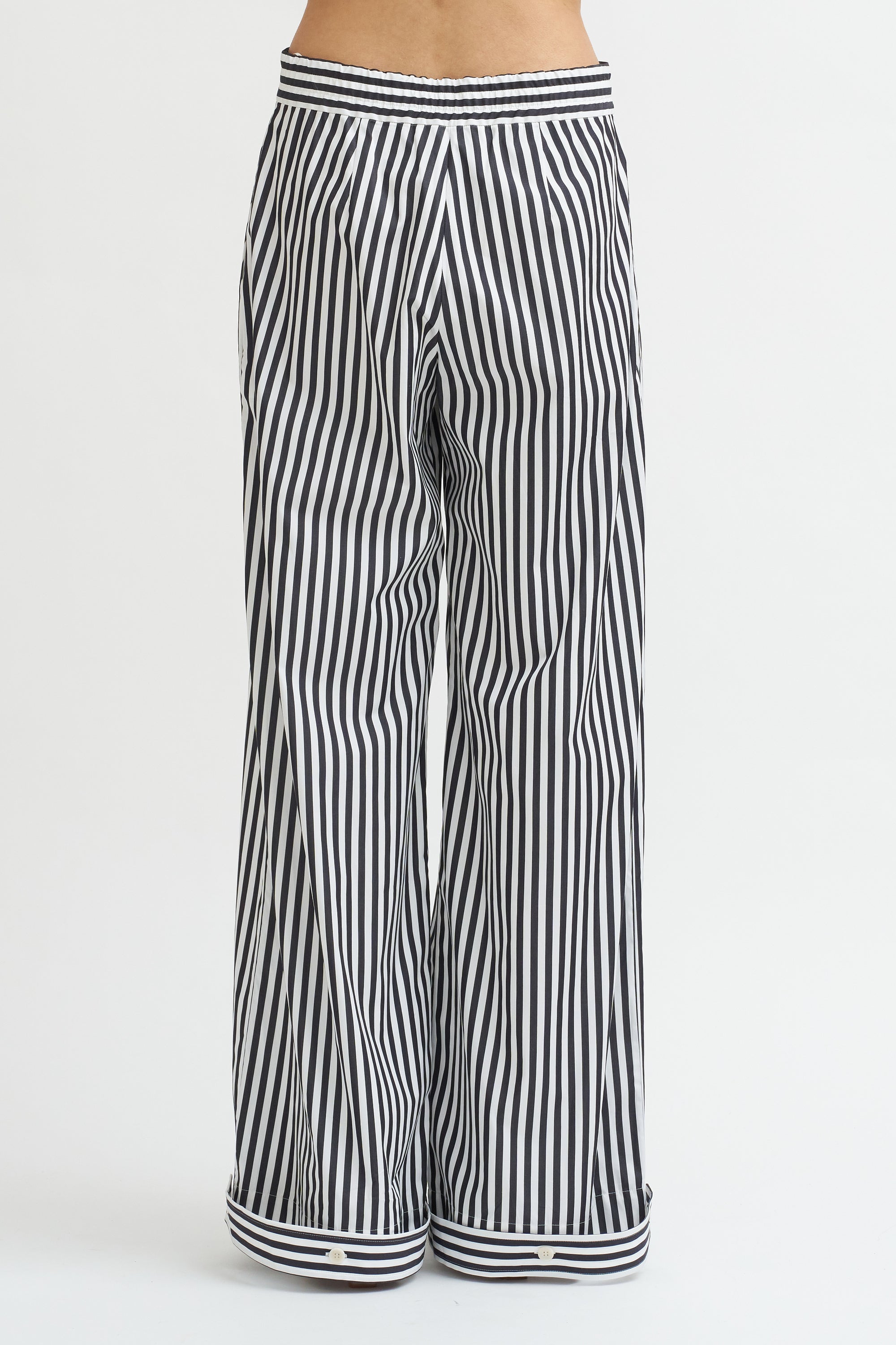 Petrus Trousers, Black &amp; White