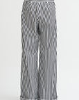 Petrus Trousers, Black & White
