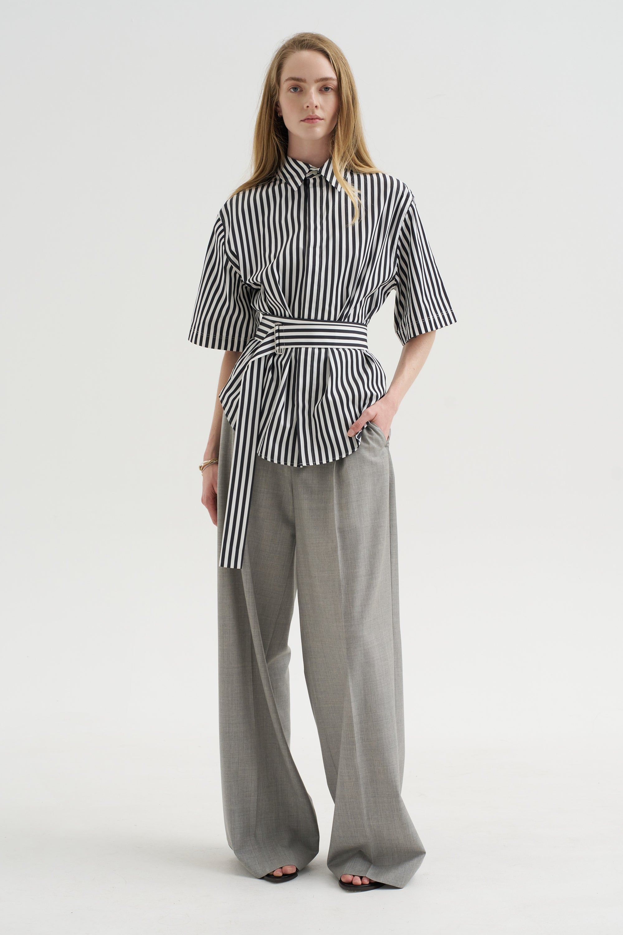 Bogart Trousers, Light Grey