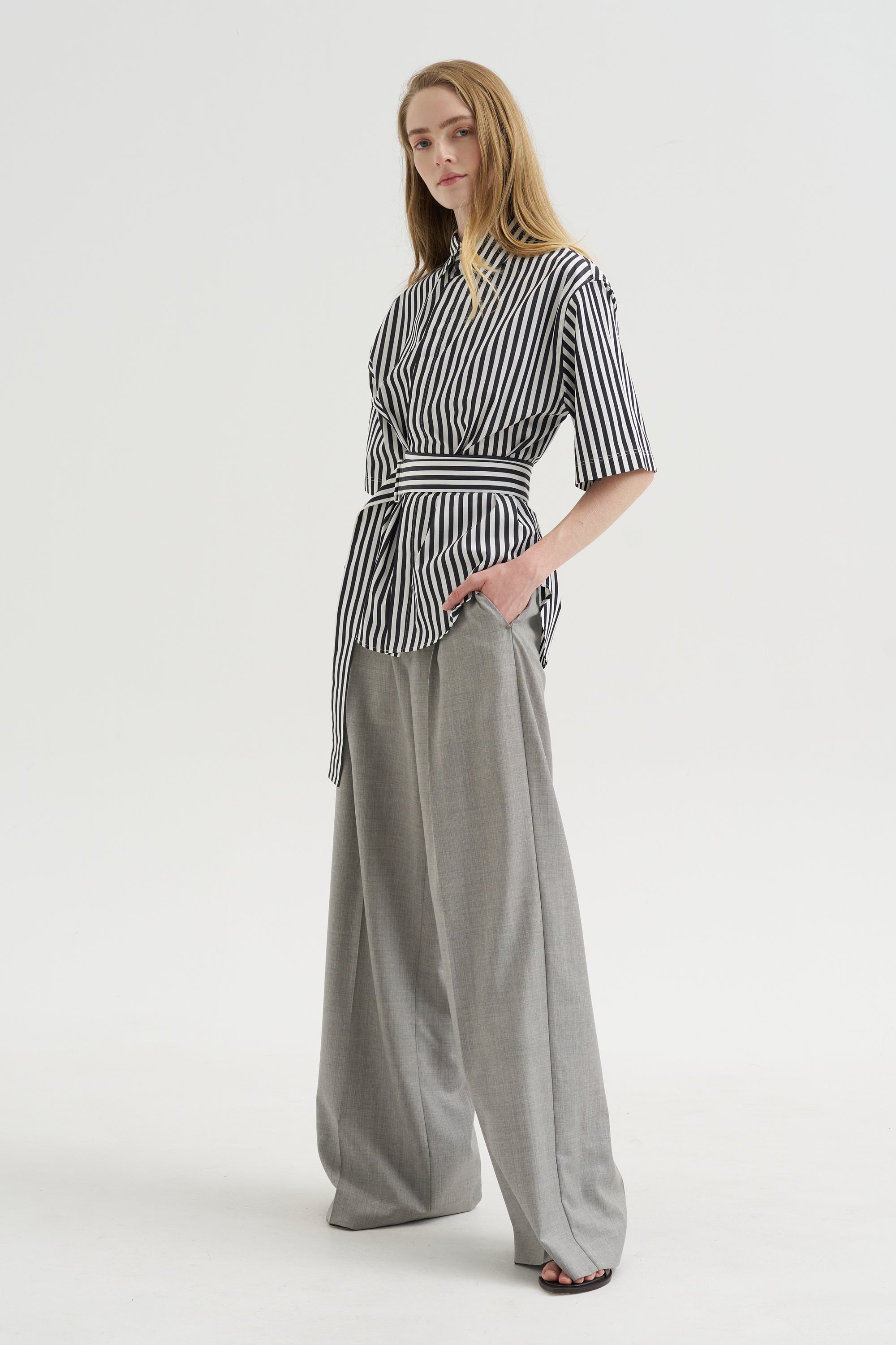 Bogart Trousers, Light Grey