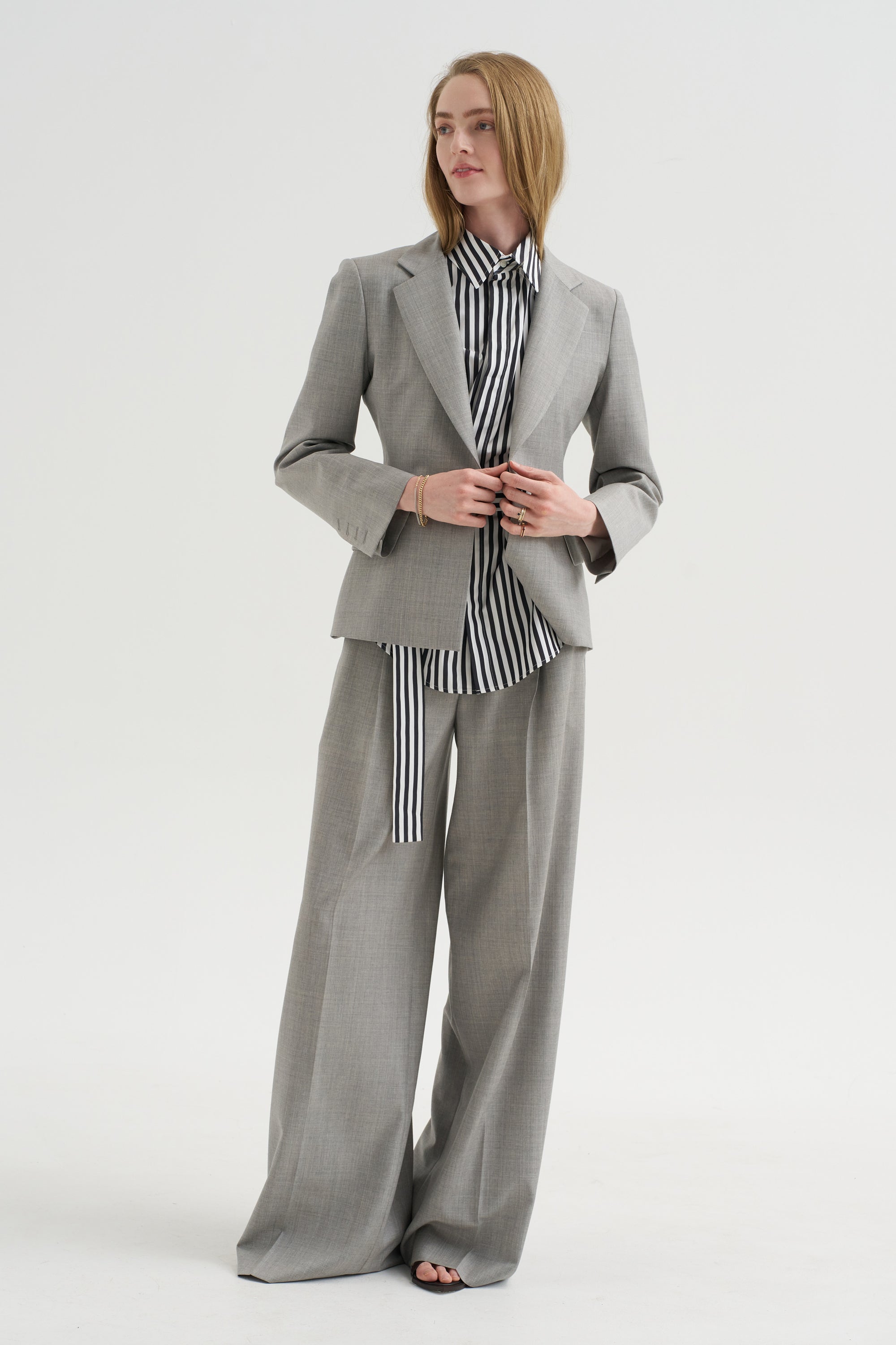 Bogart Trousers, Light Grey