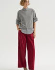 Petra Trousers, Cherry