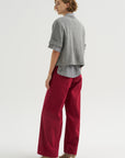 Petra Trousers, Cherry
