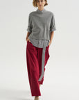 Petra Trousers, Cherry