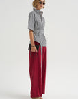 Petra Trousers, Cherry