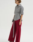 Petra Trousers, Cherry