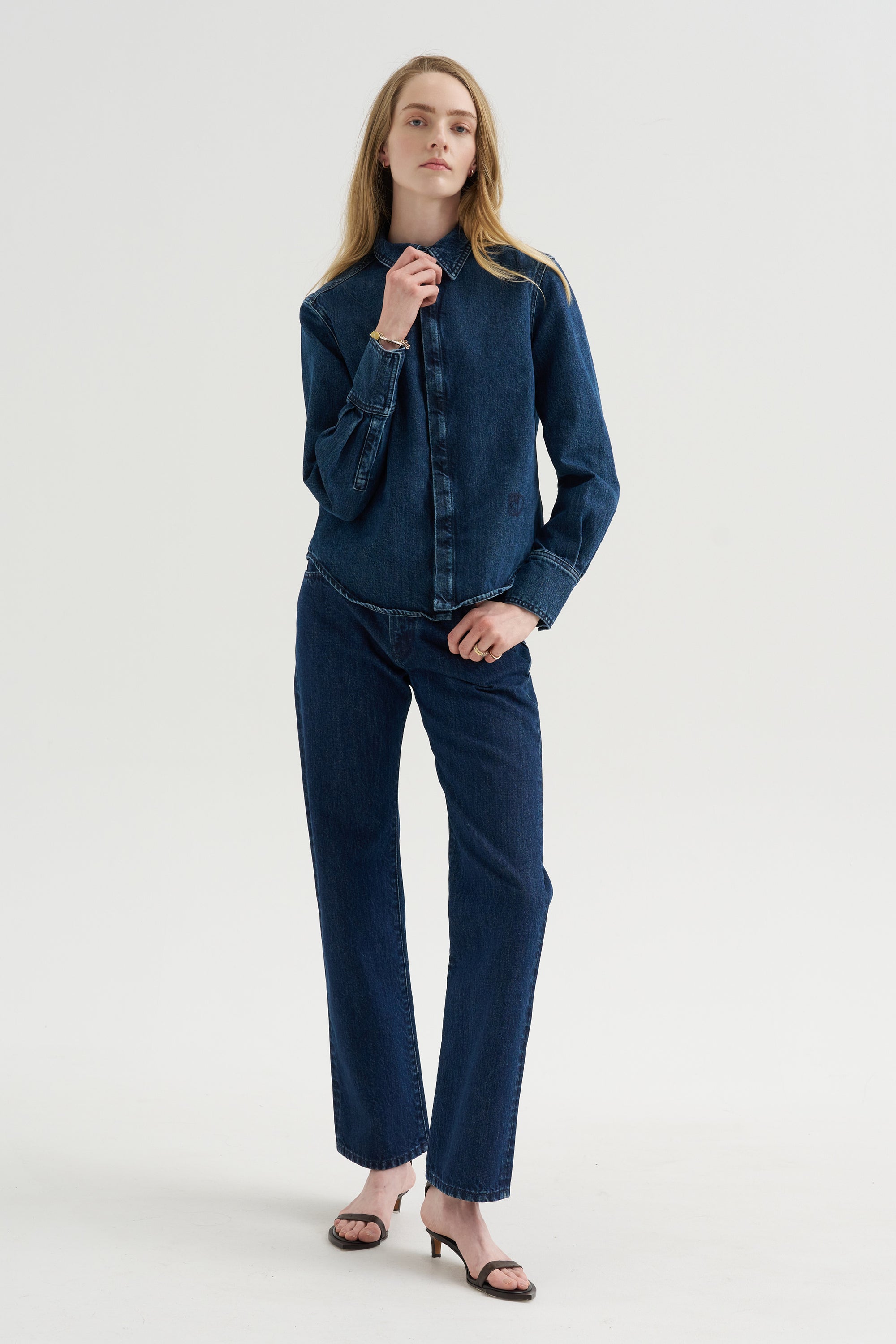 Boot Leg Jeans, Indigo