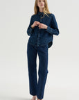 Boot Leg Jeans, Indigo
