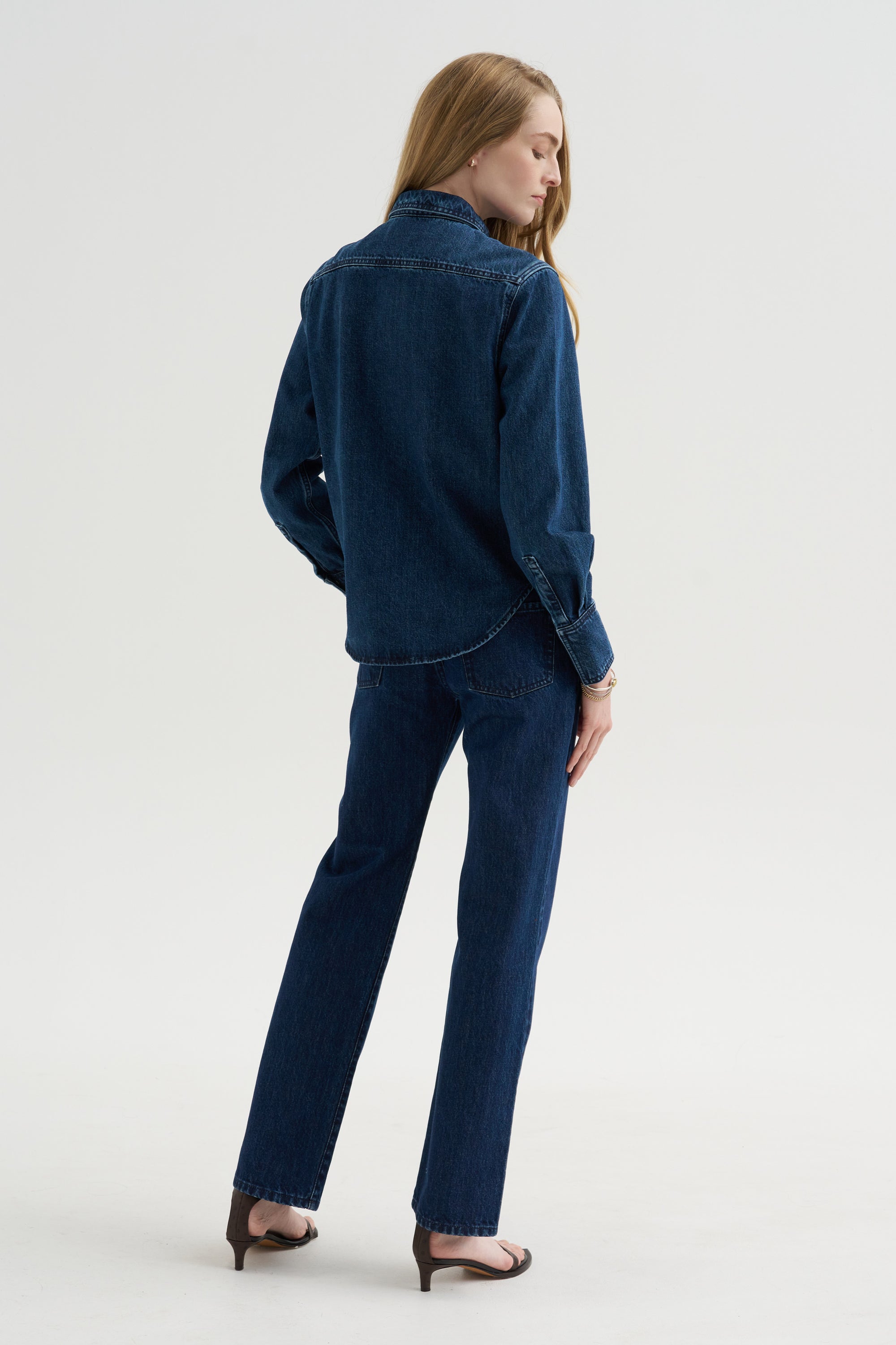Boot Leg Jeans, Indigo