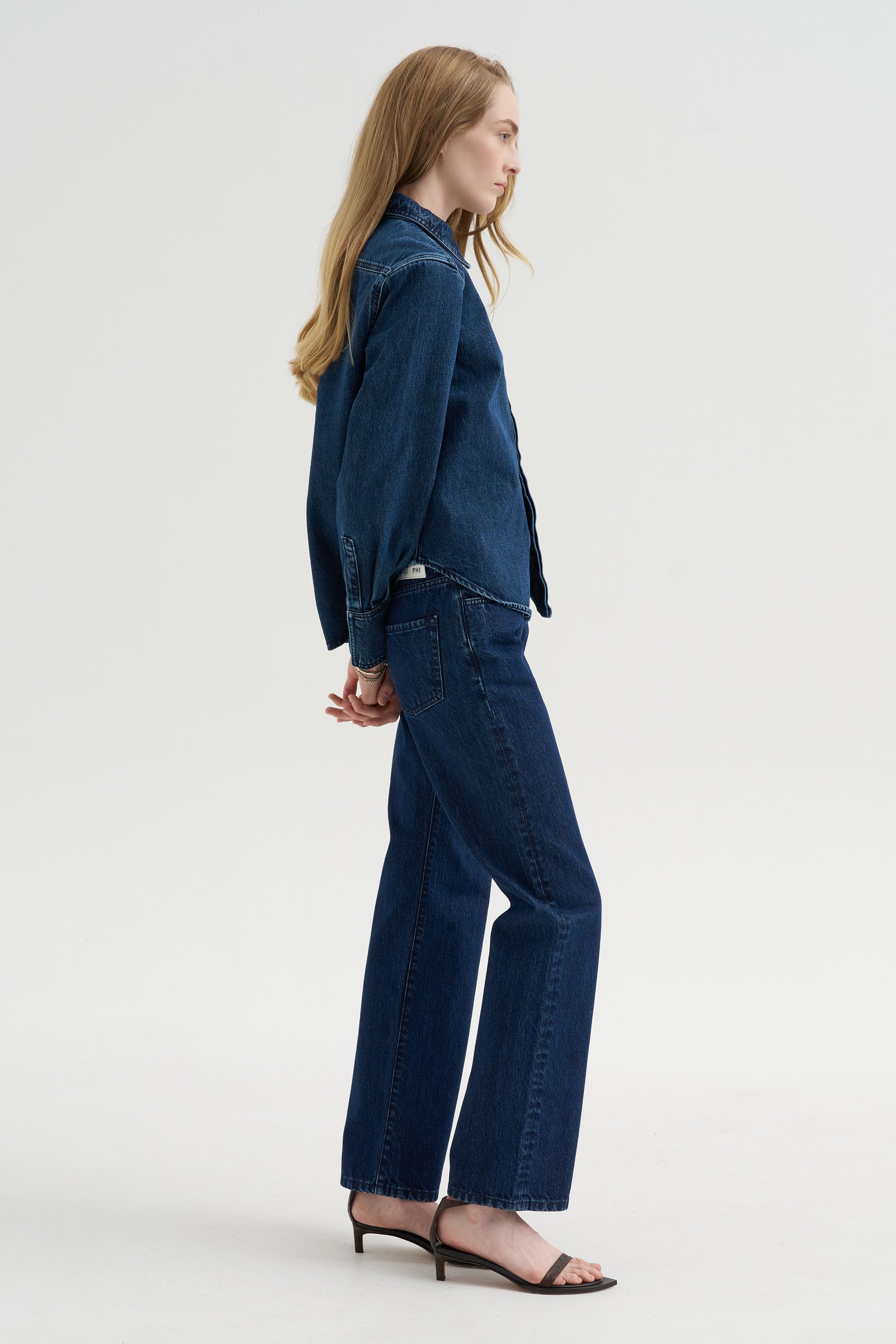 Boot Leg Jeans, Indigo