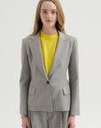 Petit Wool Jacket, Gray Fantasy