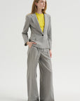 Petit Wool Jacket, Gray Fantasy
