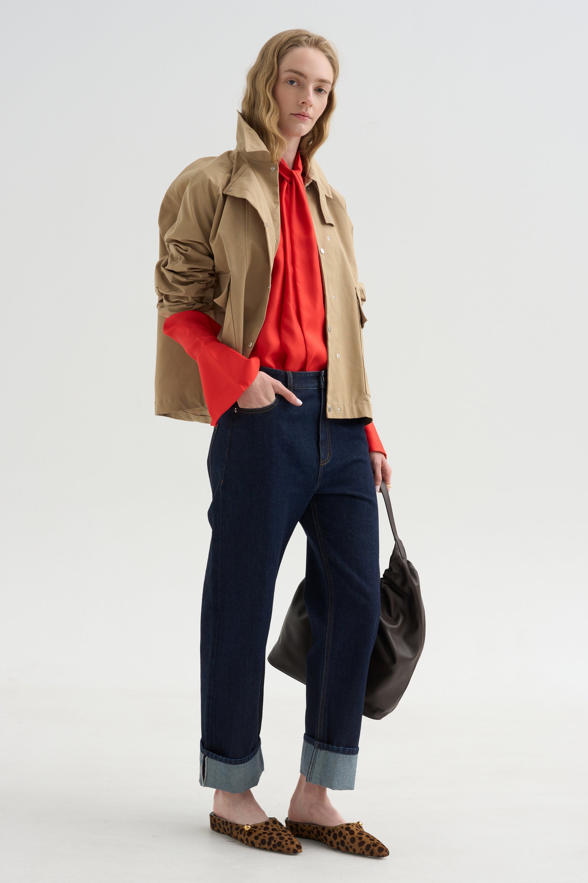 Shirt with Scarf
