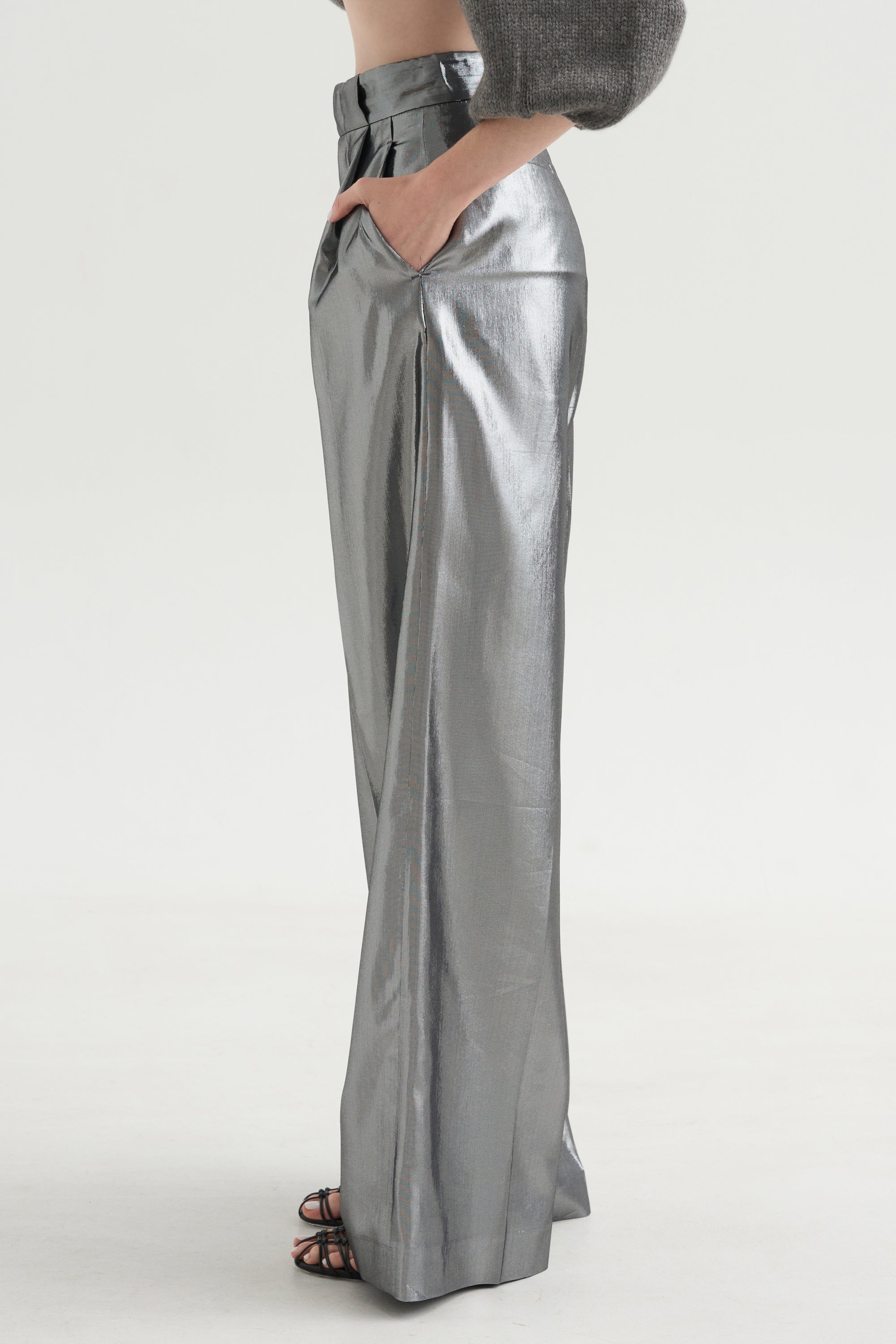 Bogart Trousers, Silver