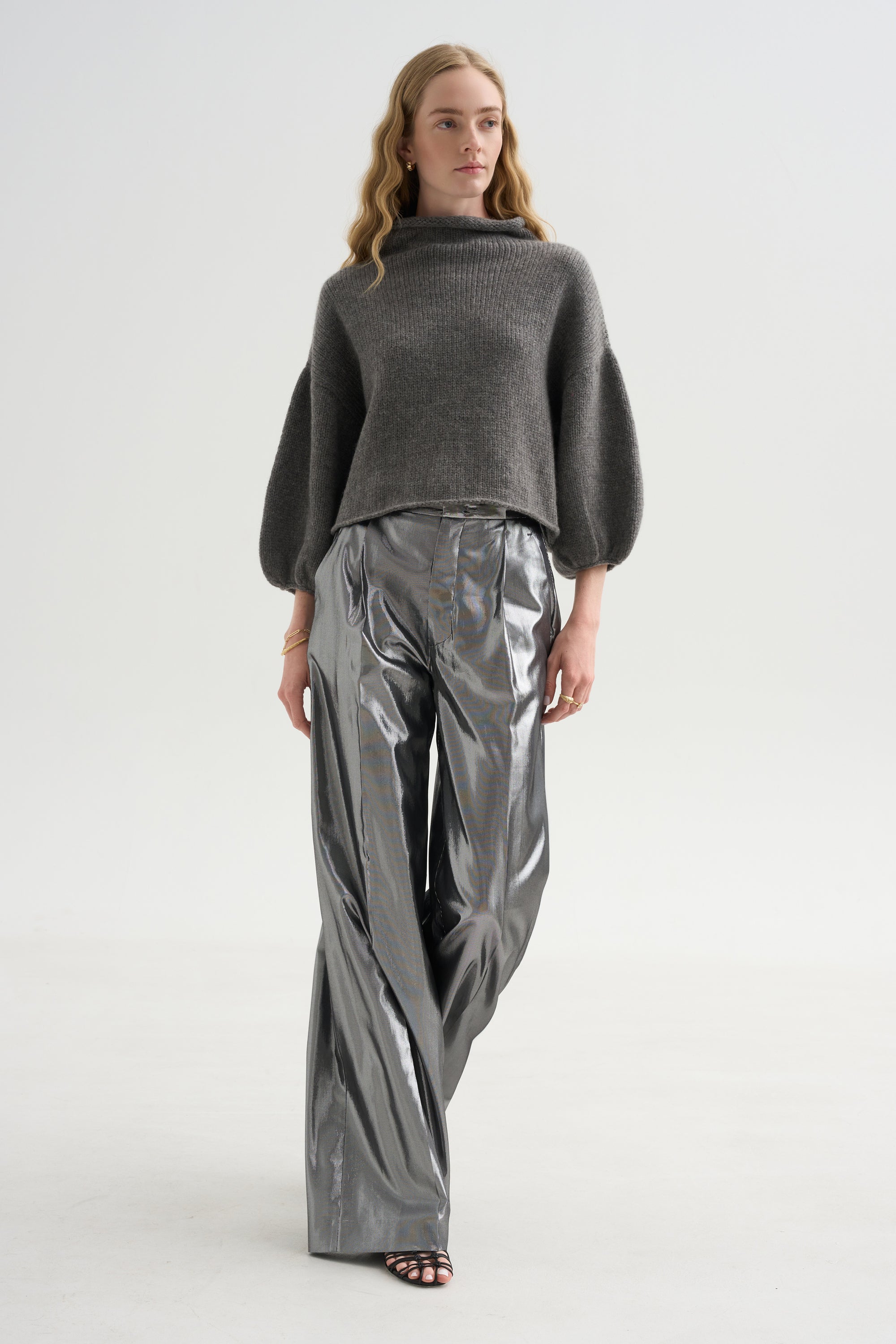 Bogart Trousers, Silver