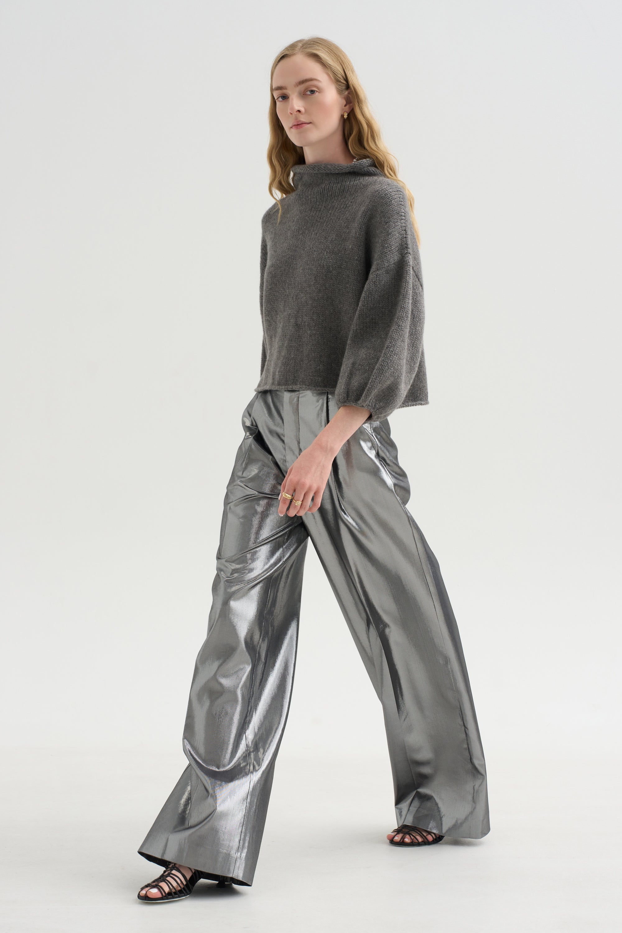 Bogart Trousers, Silver