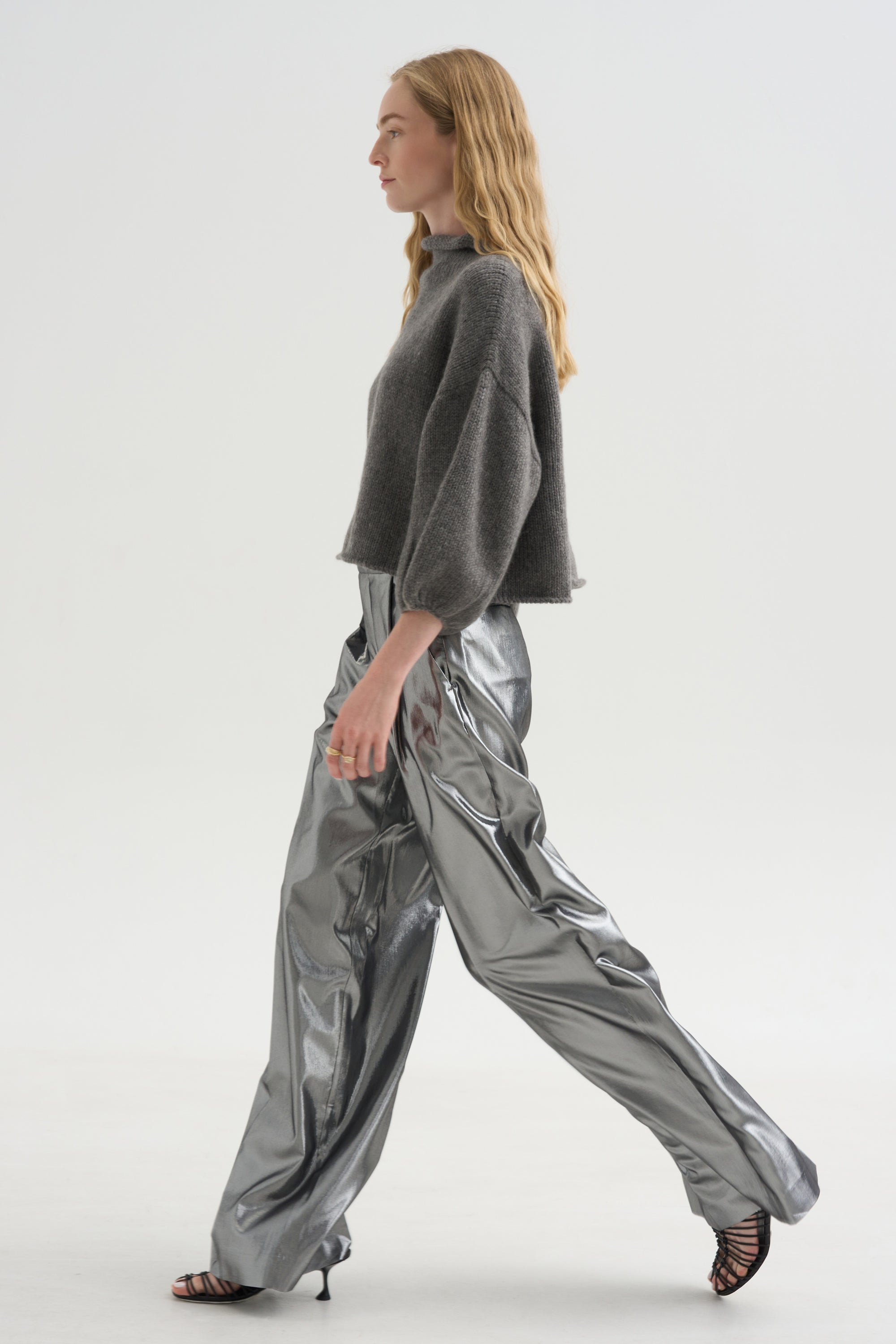 Bogart Trousers, Silver