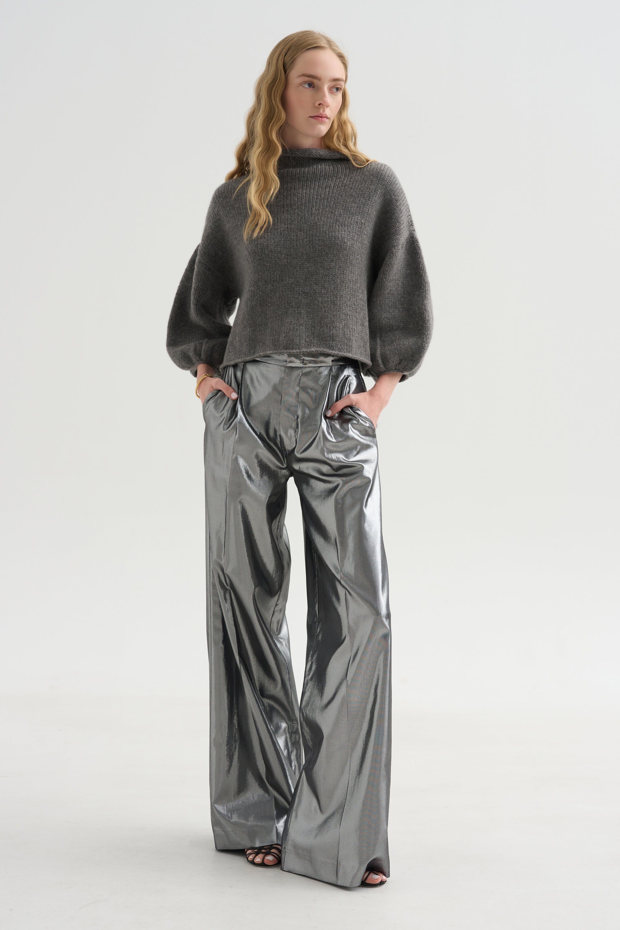 Bogart Trousers, Silver