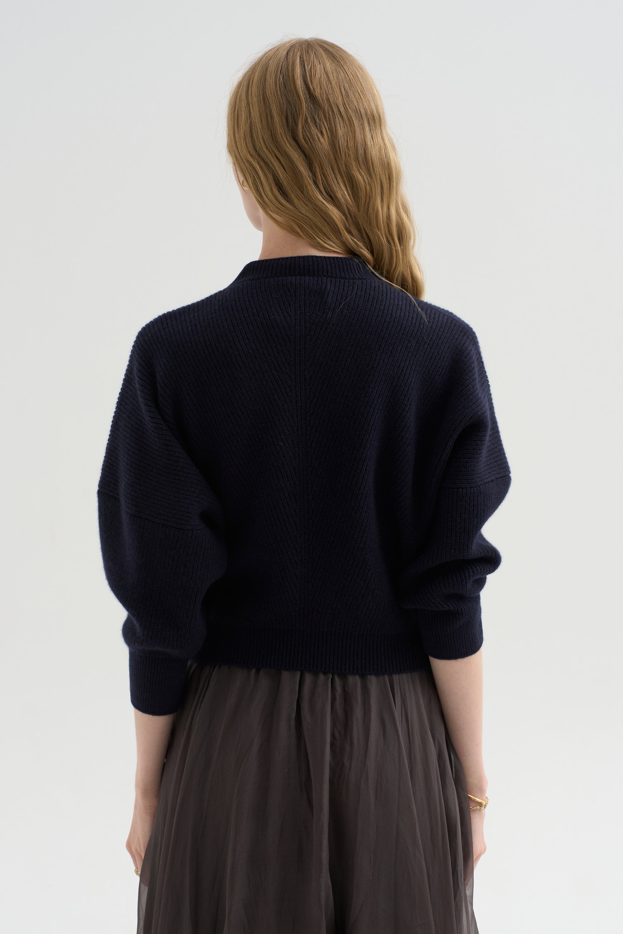 Mina Batwing Three-Quarter Sweater
