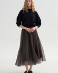 Mina Batwing Three-Quarter Sweater