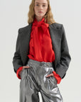Lauren Cropped Jacket, Grey