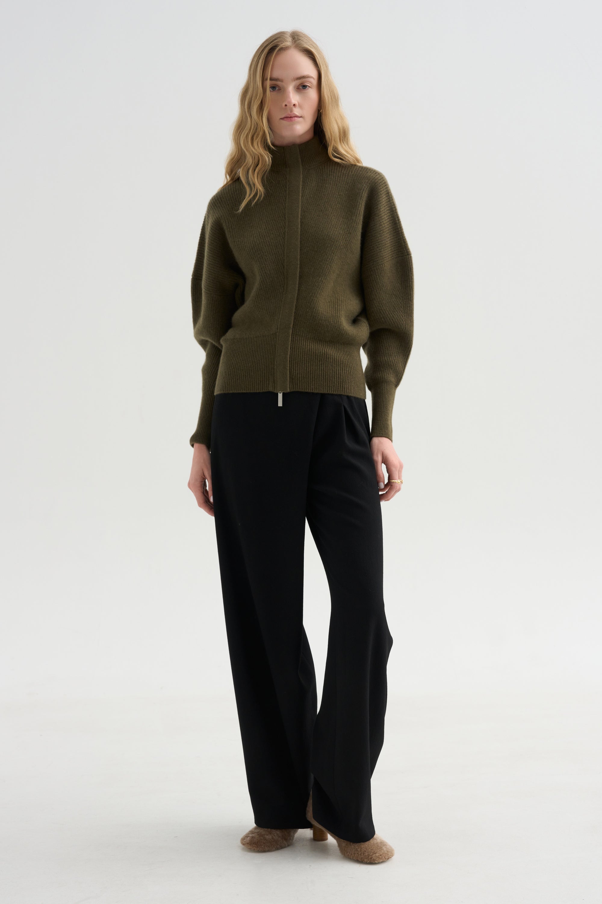 Minerva Zipped Batwing Bomber, Dark Military