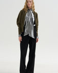 Minerva Zipped Batwing Bomber, Dark Military