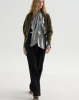 Minerva Zipped Batwing Bomber, Dark Military