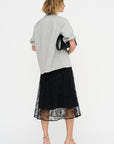Circle Skirt, Black Lace