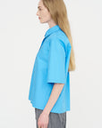 Biscay Ctop - Short Sleeve Shirt, Azure
