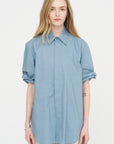 Bodhi Cpop - Cotton Poplin Shirt, Mercury