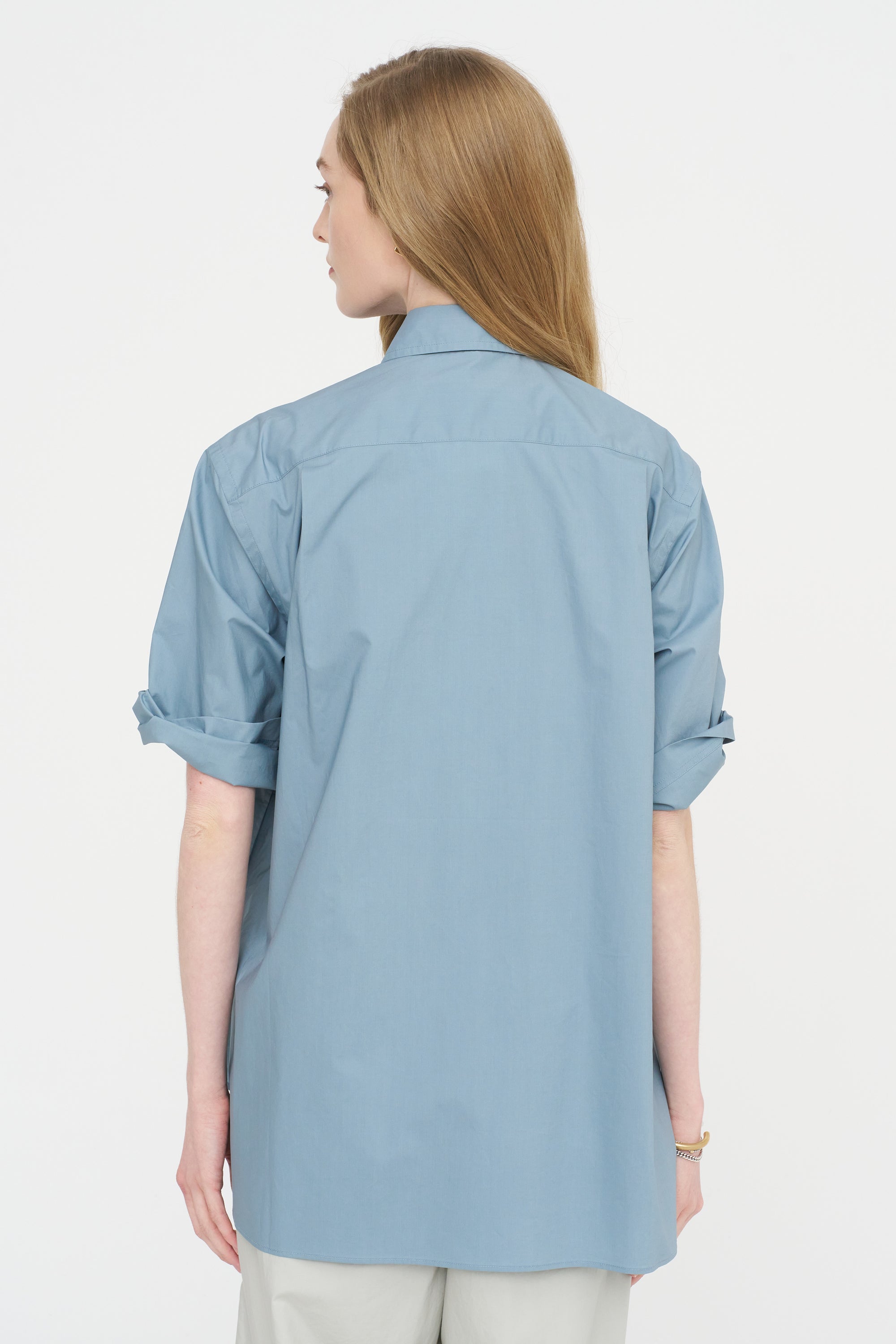 Bodhi Cpop - Cotton Poplin Shirt, Mercury