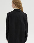 Car Pota - Taffeta Zip Shirt Jacket, Black