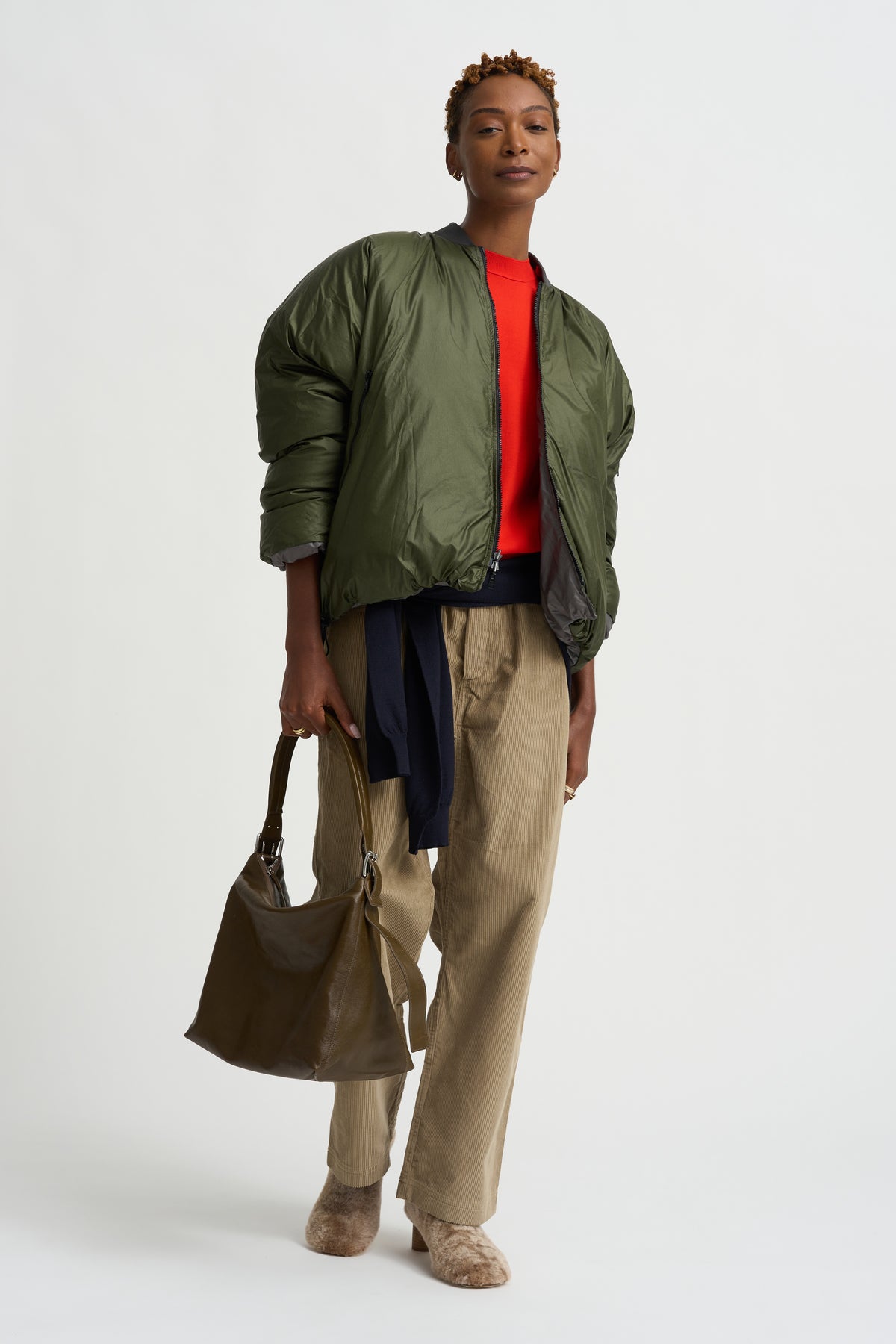 Merino Sweater Vest, Scarlet