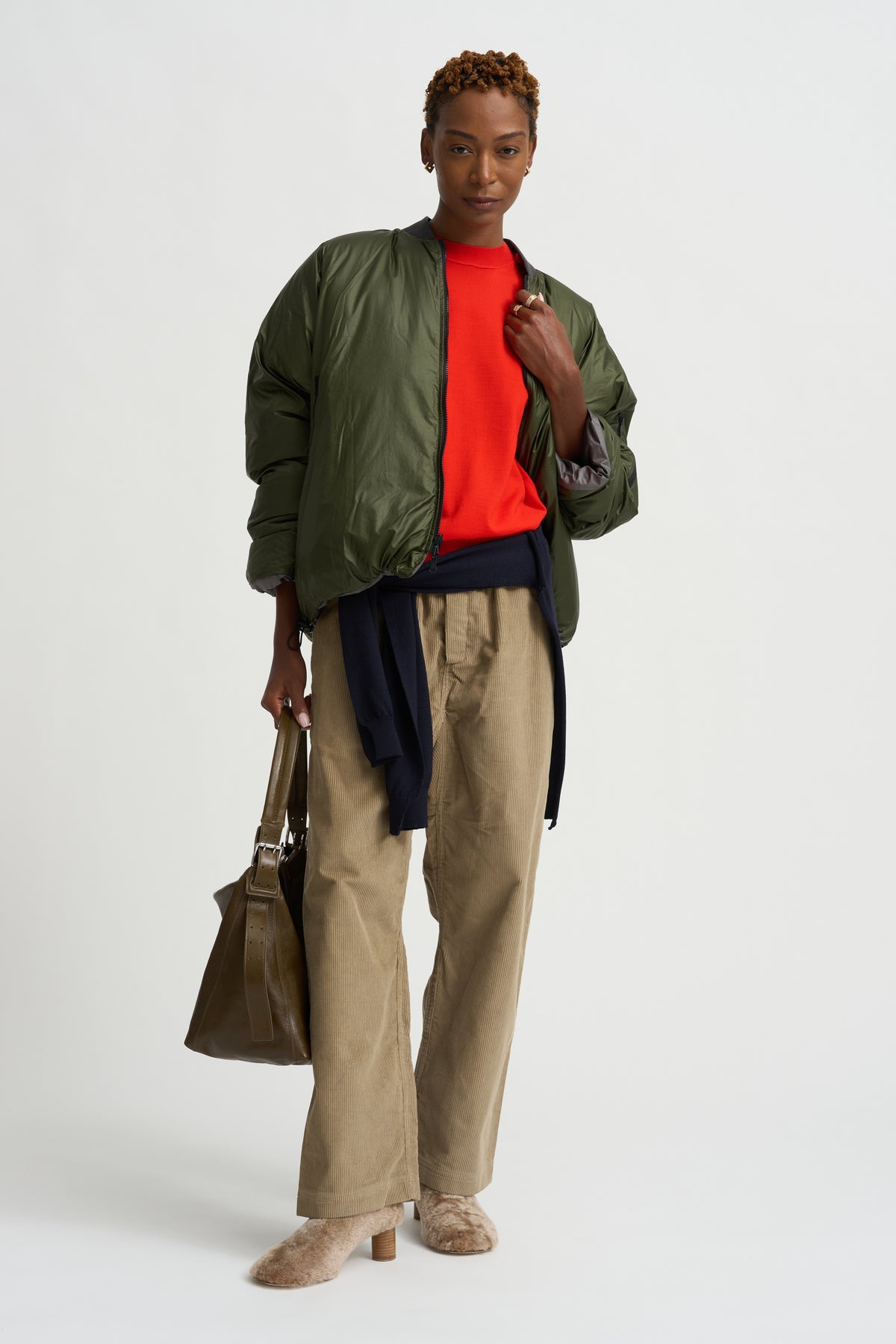 Merino Sweater Vest, Scarlet
