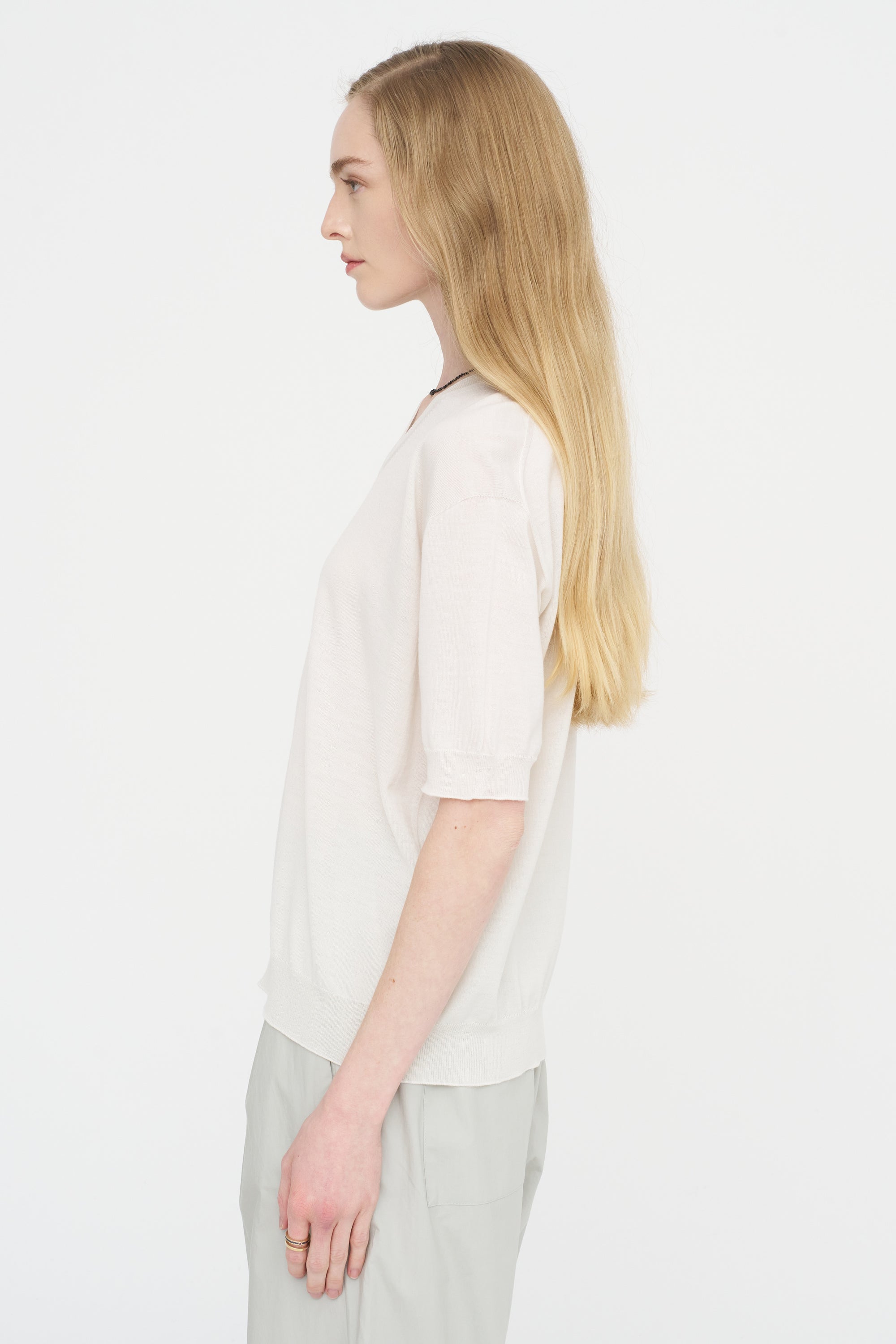 Memo Ymer - Merino Wool Knit Top
