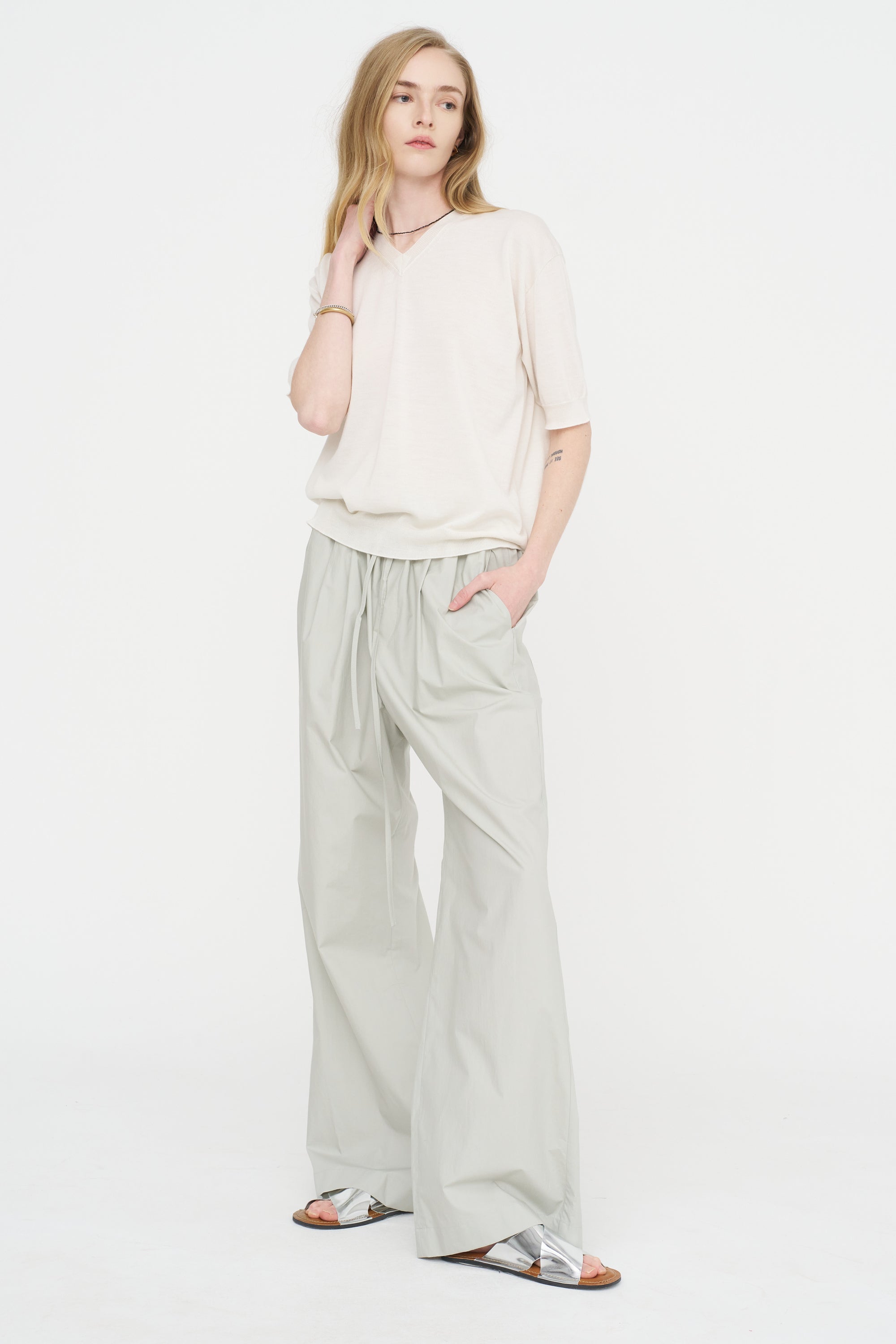 Memo Ymer - Merino Wool Knit Top