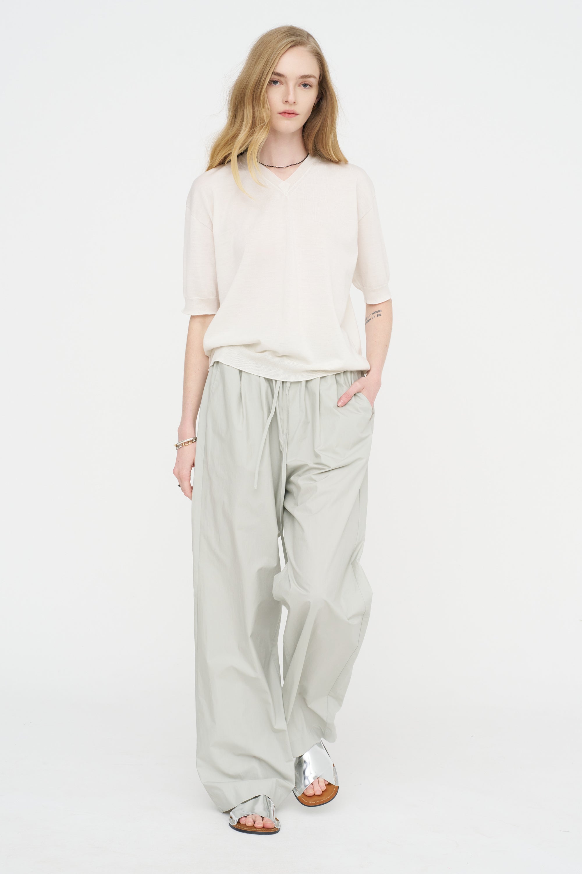 Memo Ymer - Merino Wool Knit Top