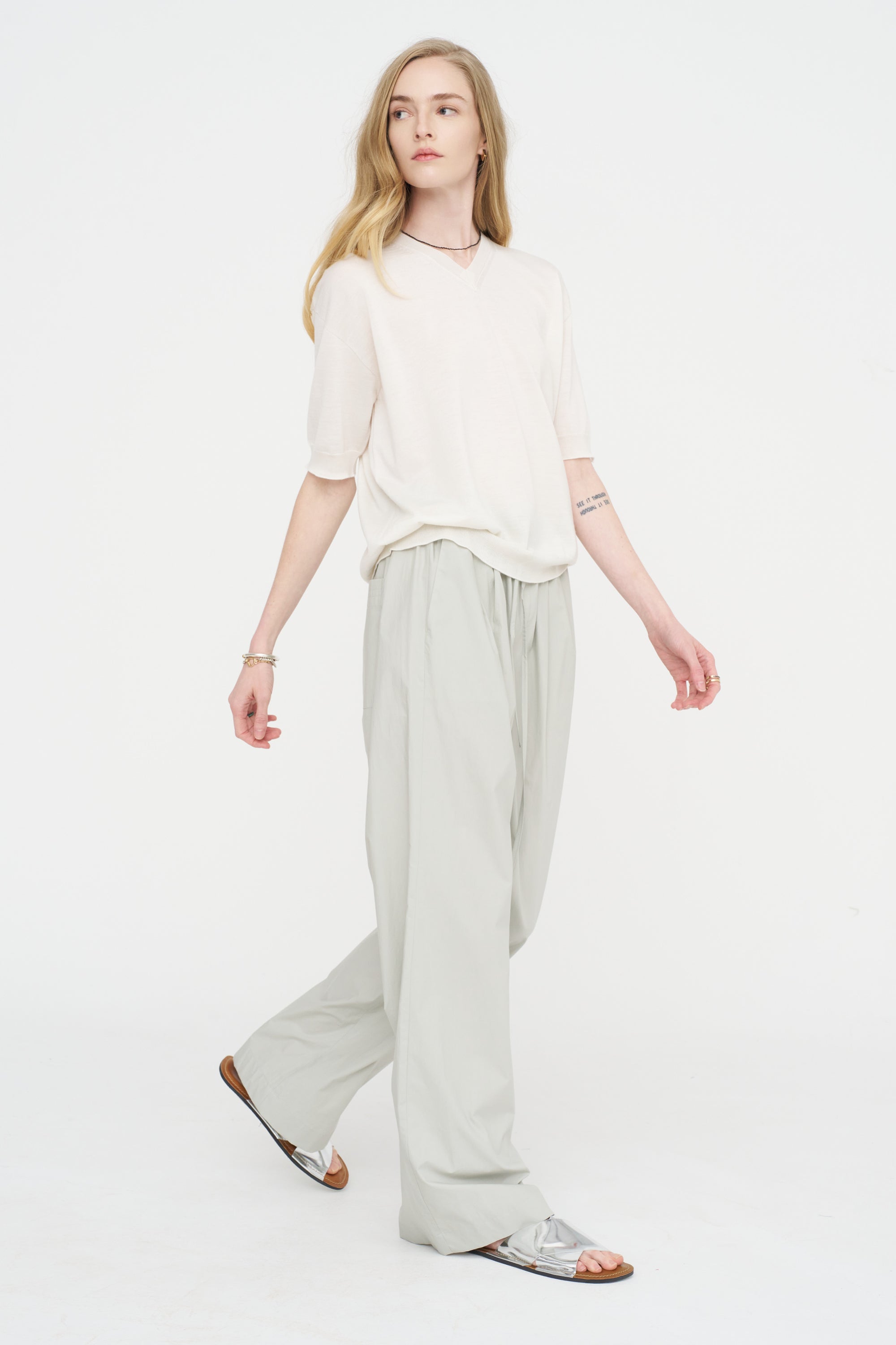 Memo Ymer - Merino Wool Knit Top