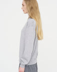Muscat Ymer - Merino Wool Sweater, Silver