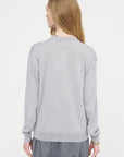 Muscat Ymer - Merino Wool Sweater, Silver