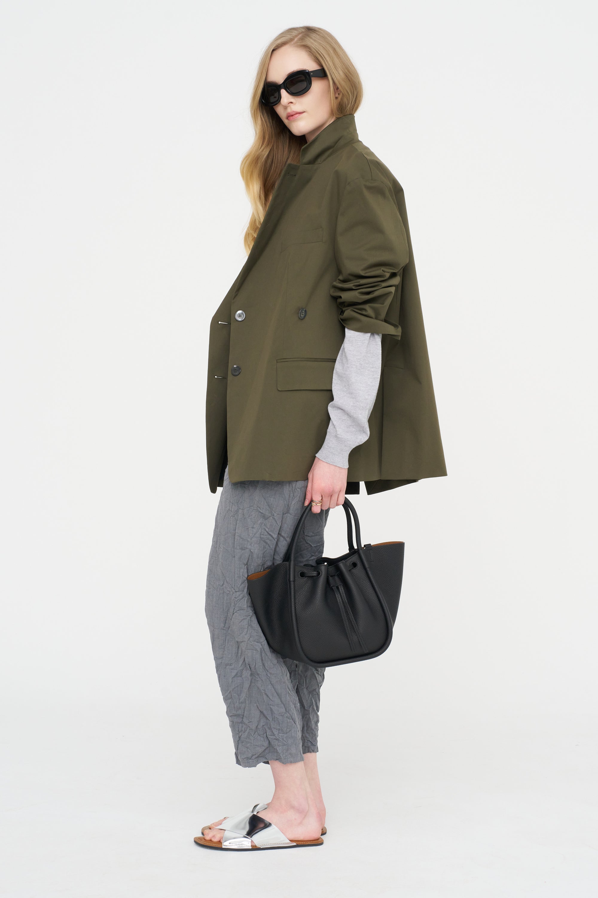 Muscat Ymer - Merino Wool Sweater, Silver