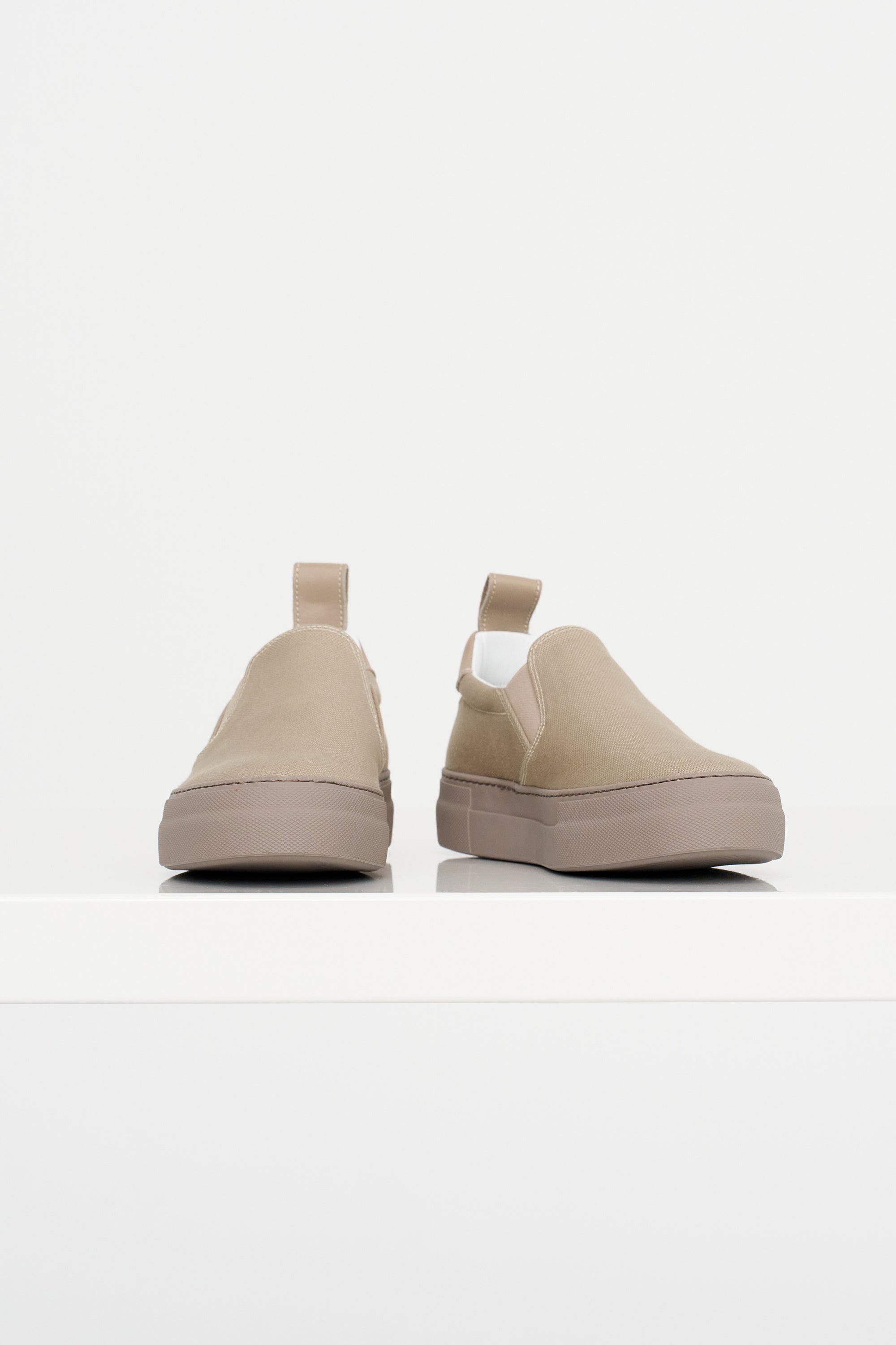 New Friend Cox - Canvas Sneaker, Beige