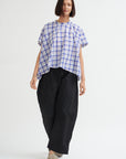 Taffeta Zip Pants, Black