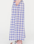 Parana Check - Cotton Check Pants, Royal