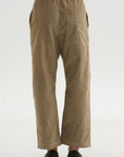 Cotton Corduroy Trousers, Cashew