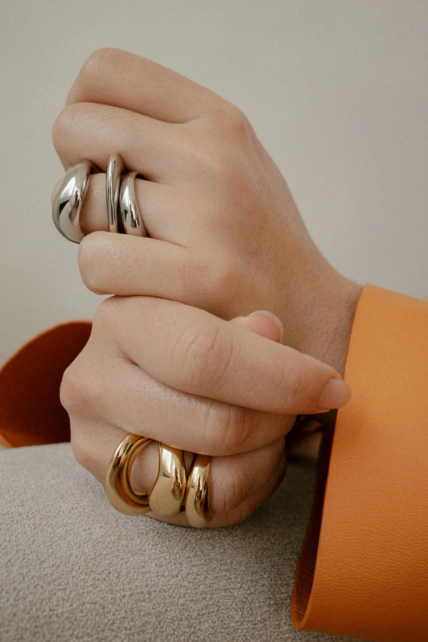 Post Capital, Set Of 3 Rings