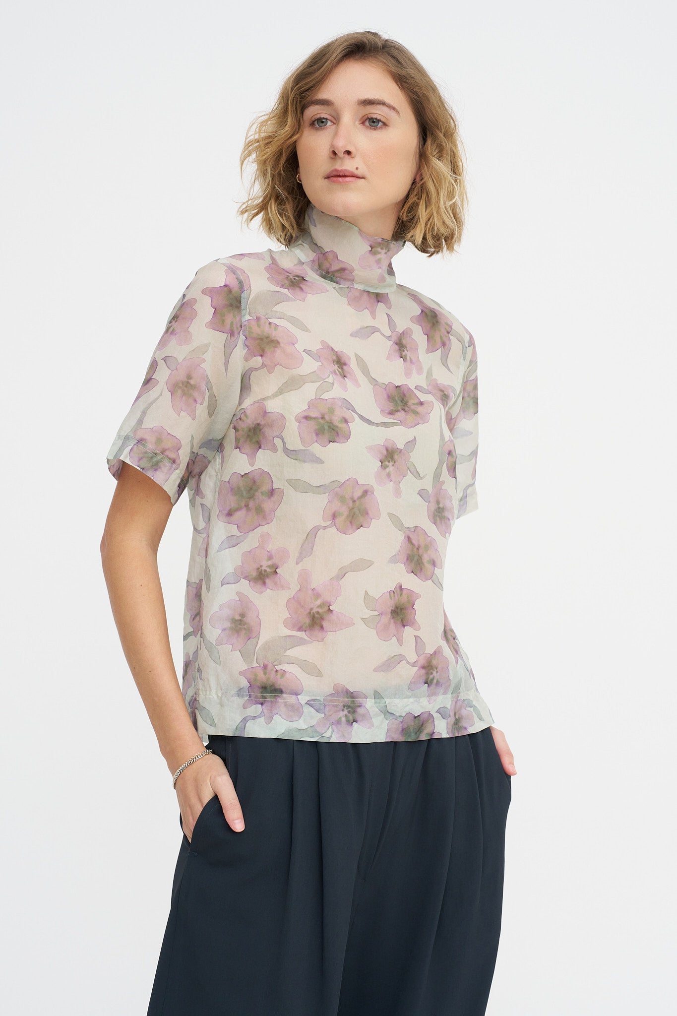 Tapulo Shirt, Mauve Ophelia