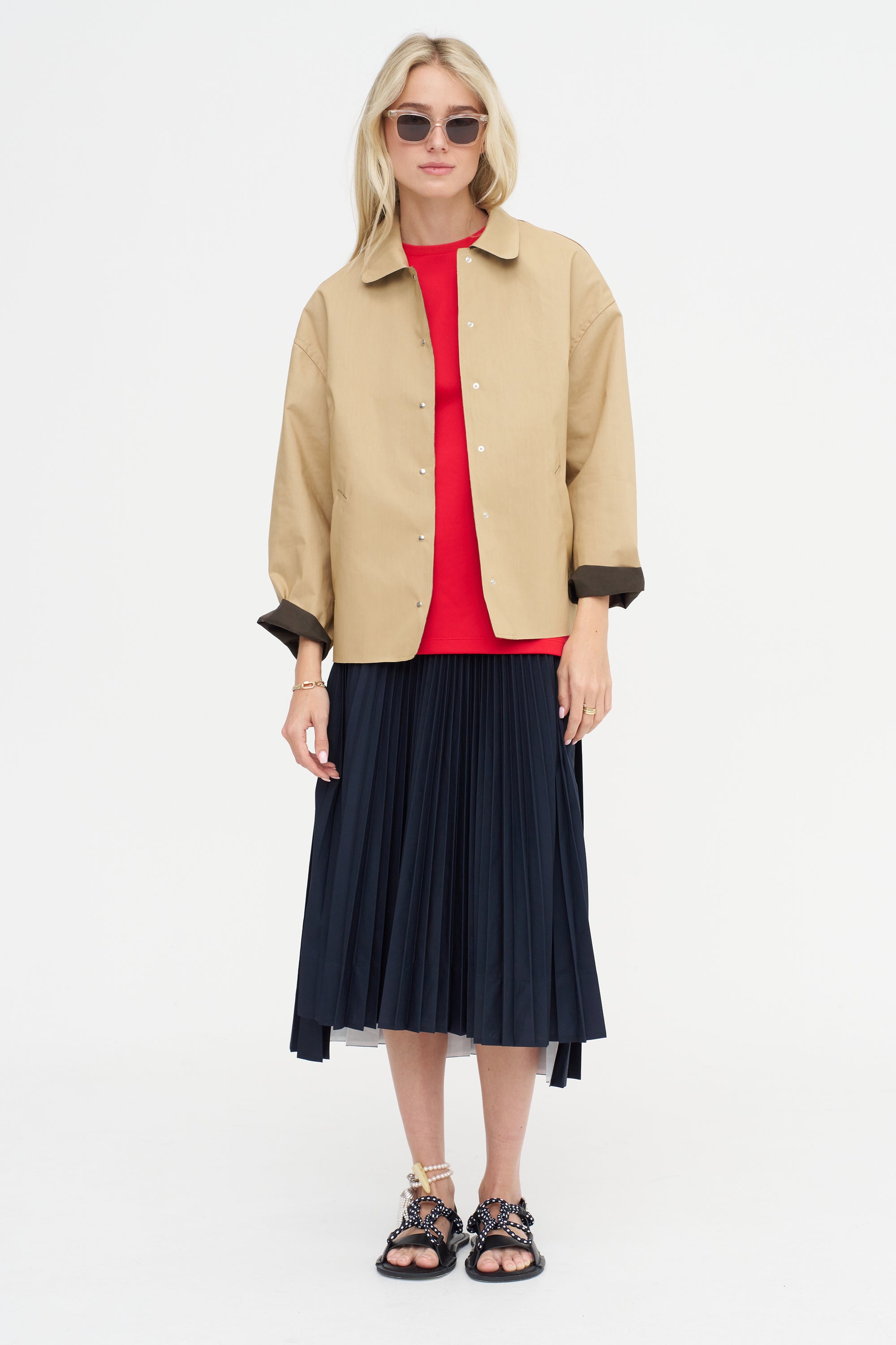 Bon Ton Jacket, Beige