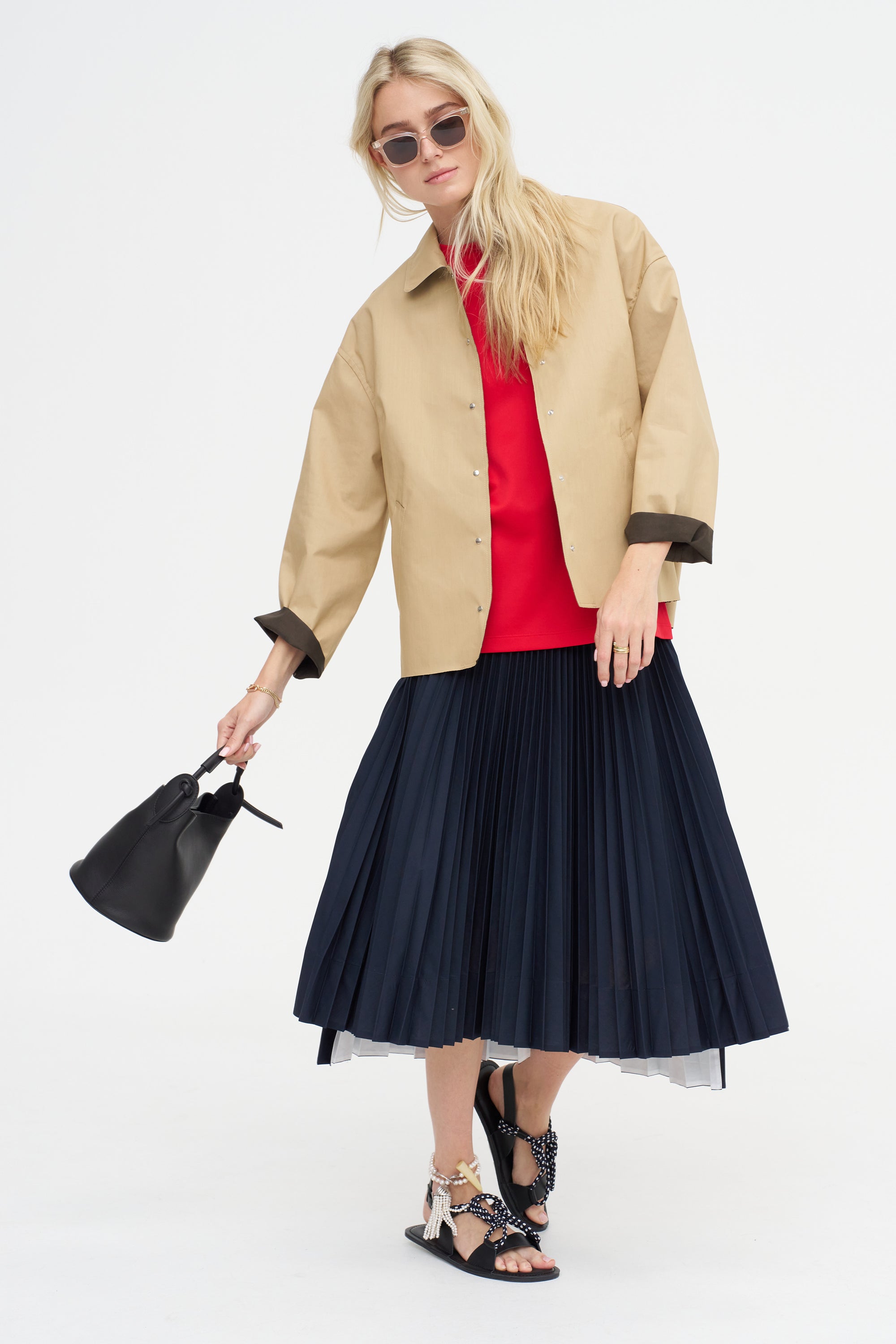 Bon Ton Jacket, Beige